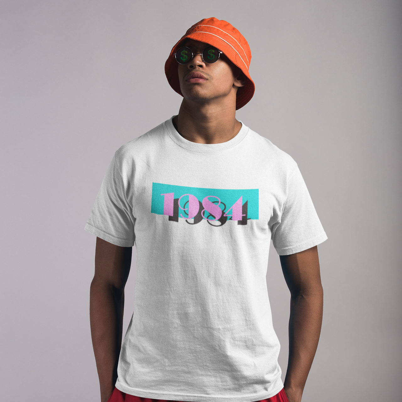 1984 'Pink Skies' Tee - TalkPeng