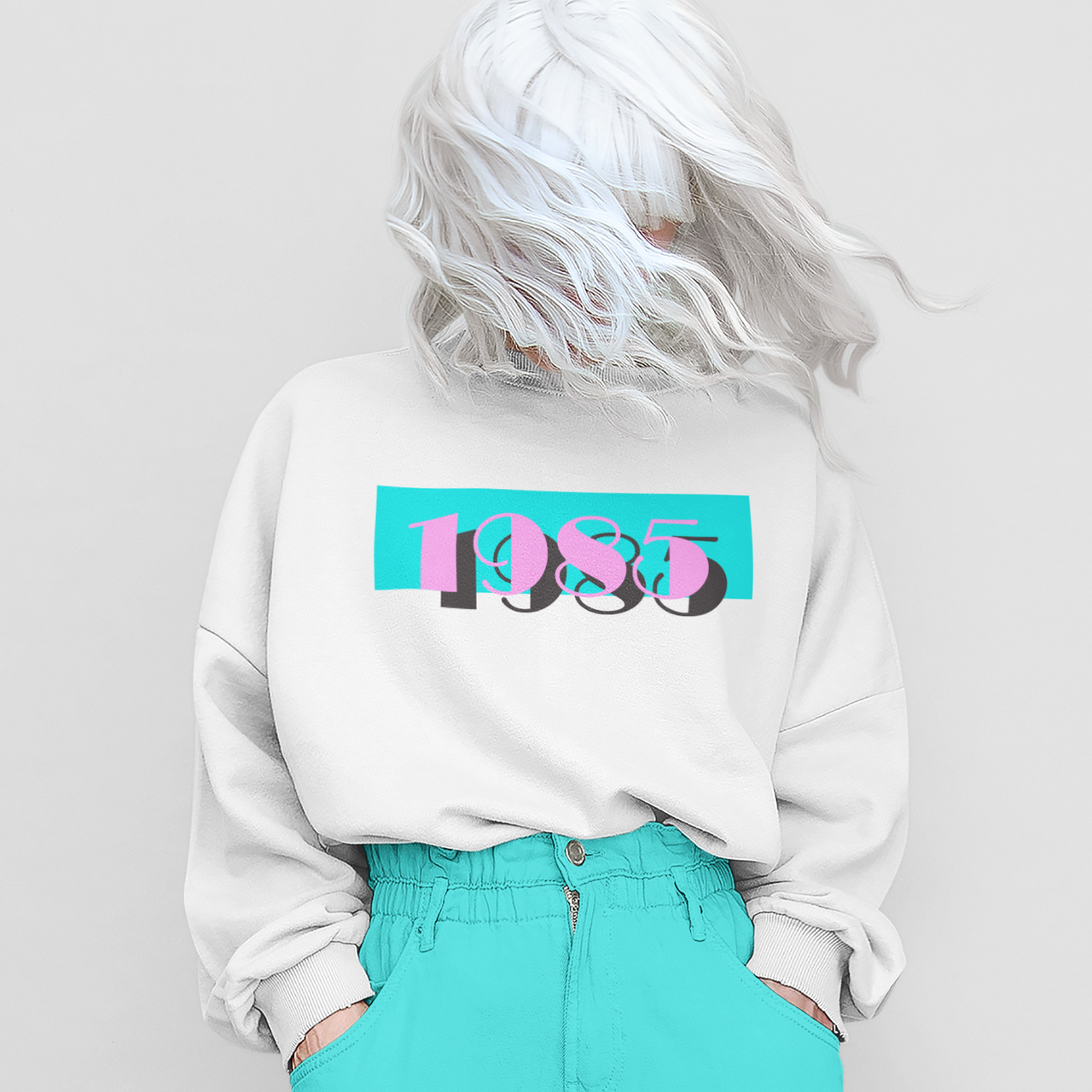 1985 Pink Skies Sweater - TalkPeng
