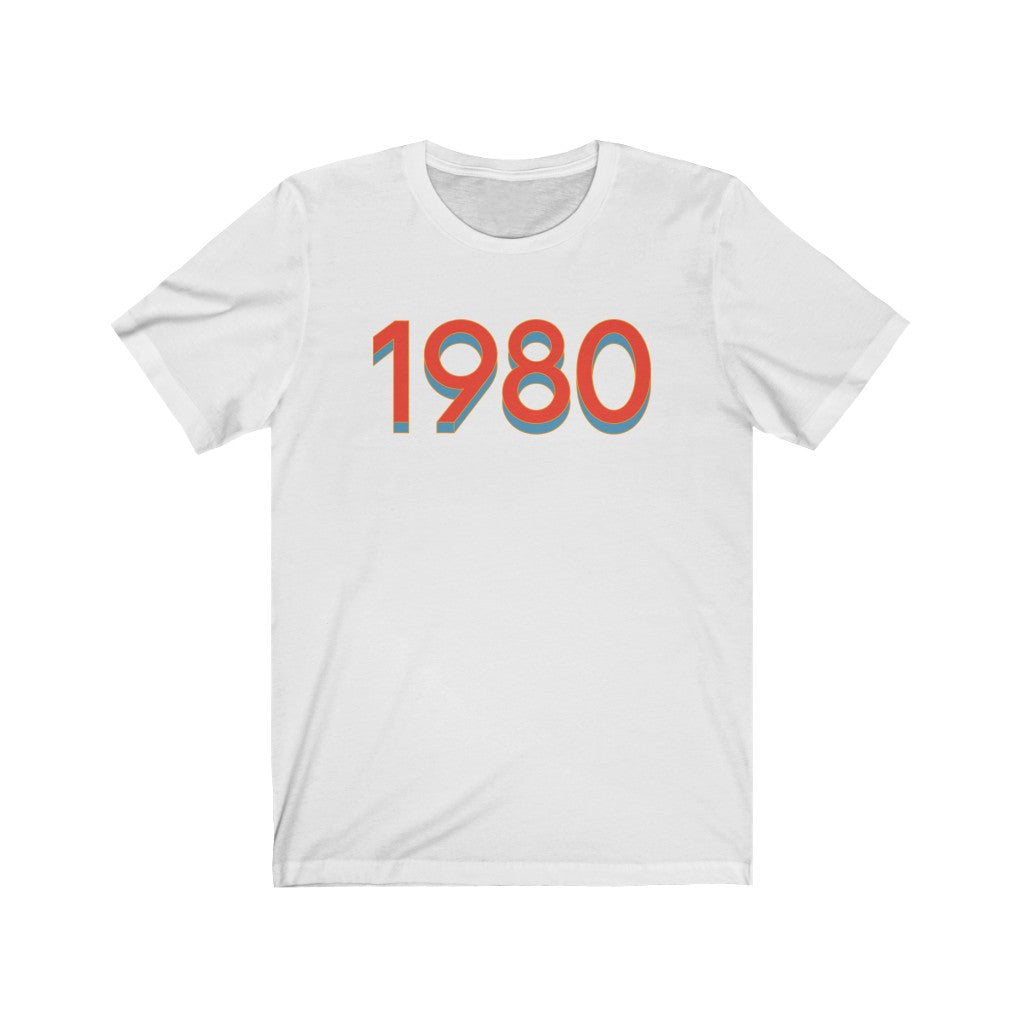 1980 'Red/Blue' Tee - TalkPeng