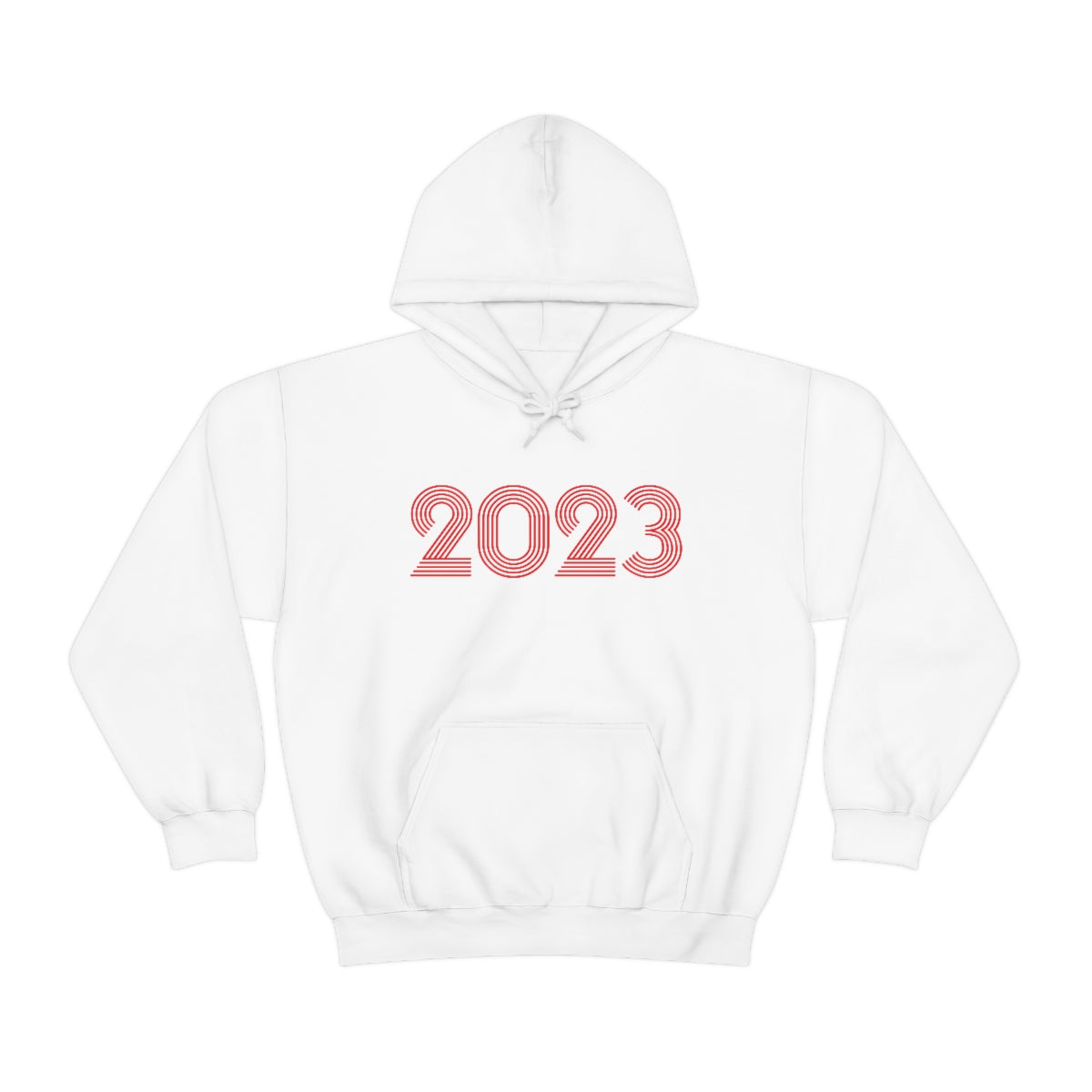 2023 Retro Red Hoodie - TalkPeng