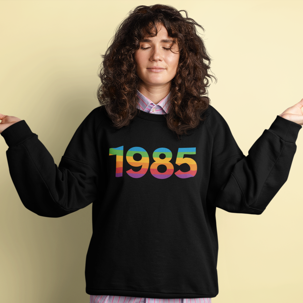 1985 'Spectrum' Sweater - TalkPeng