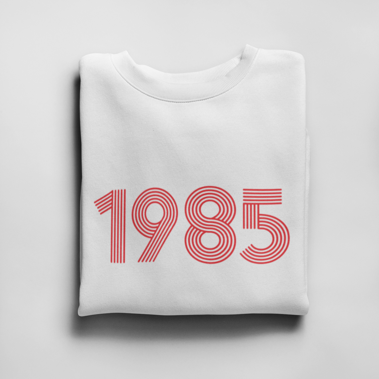 1985 Retro Red Unisex Sweater - TalkPeng