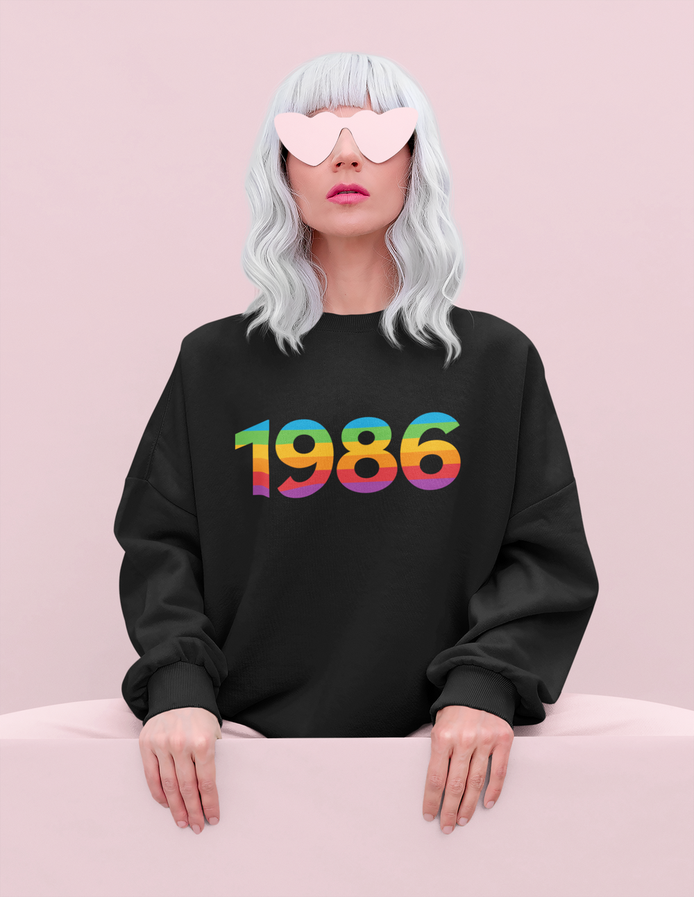 1986 'Spectrum' Sweater - TalkPeng