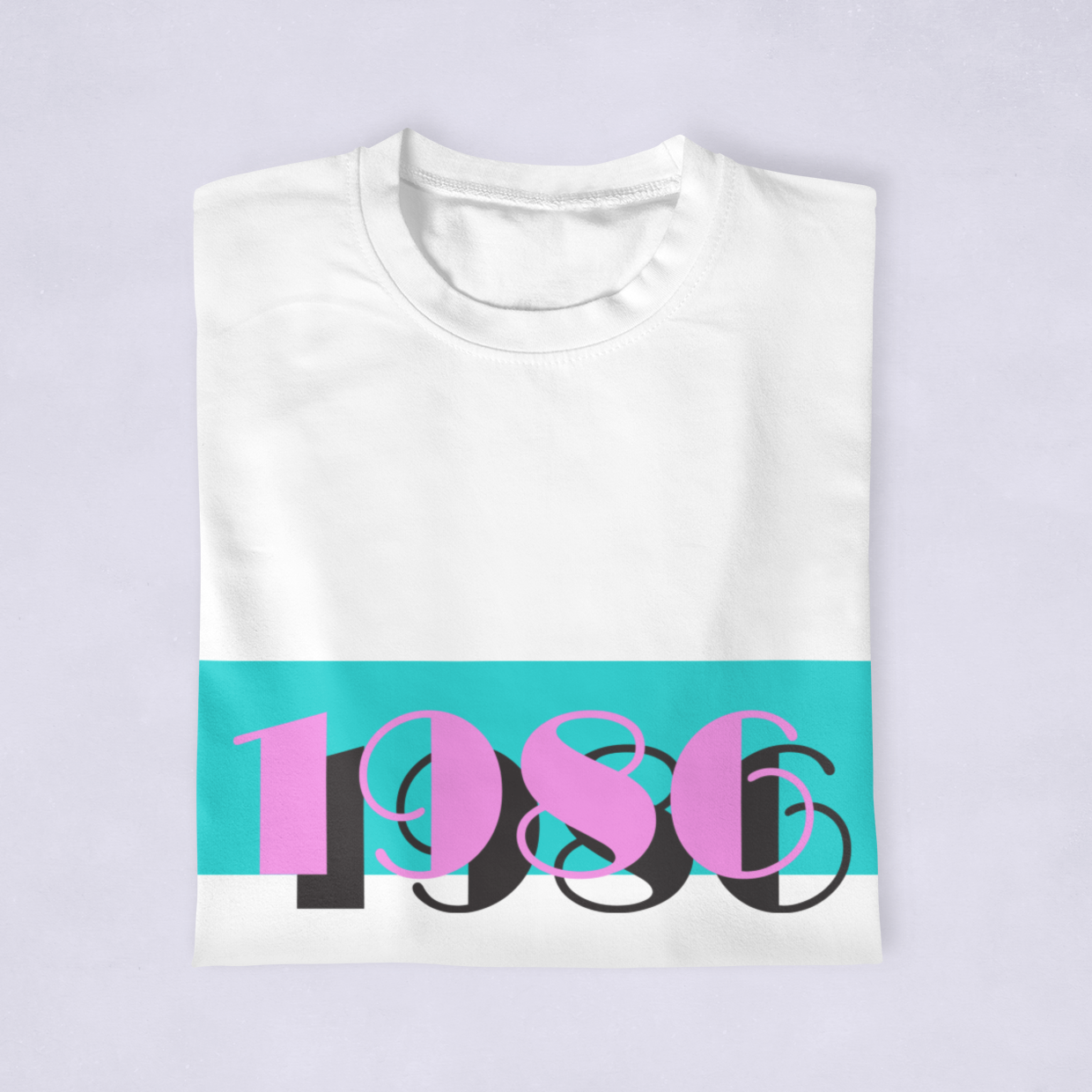 1986 'Pink Skies' Tee - TalkPeng