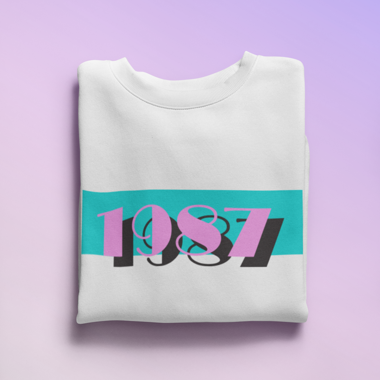 1987 Pink Skies Sweater - TalkPeng
