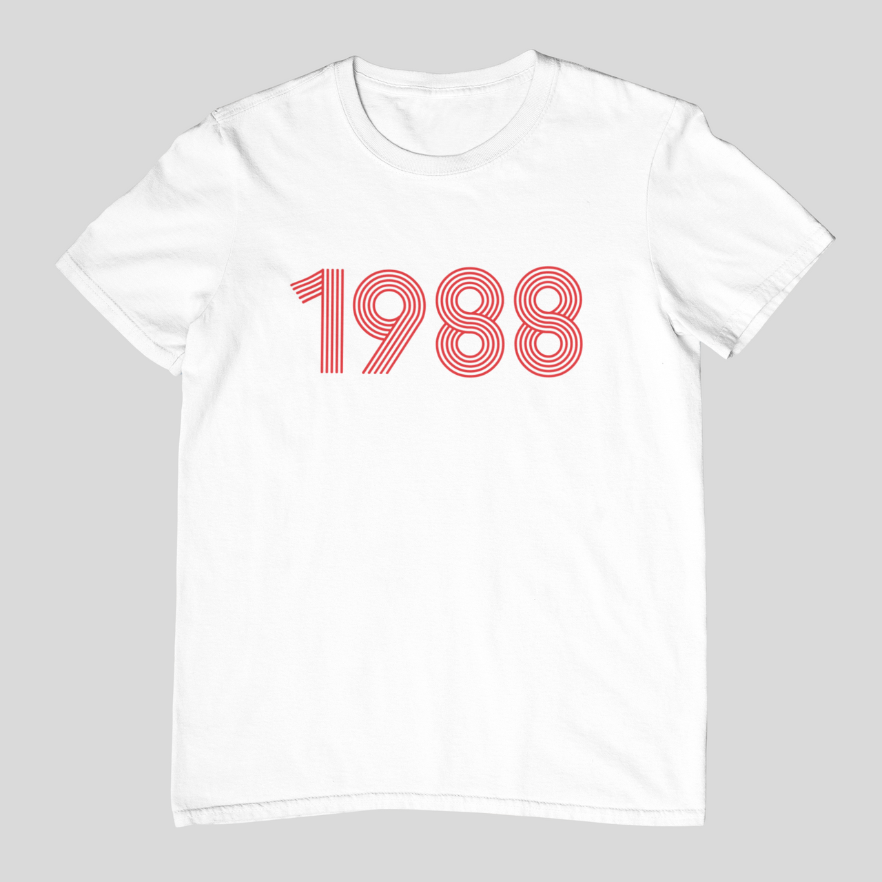 1988 Retro Red Tee - TalkPeng