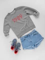 1989 Retro Red Unisex Sweater - TalkPeng