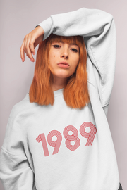 1989 Retro Red Unisex Sweater - TalkPeng