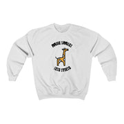 More smiles, less stress Sweater - TalkPeng