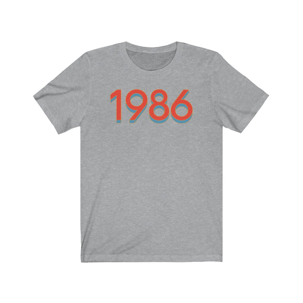 1986 'Red/Blue' Tee - TalkPeng