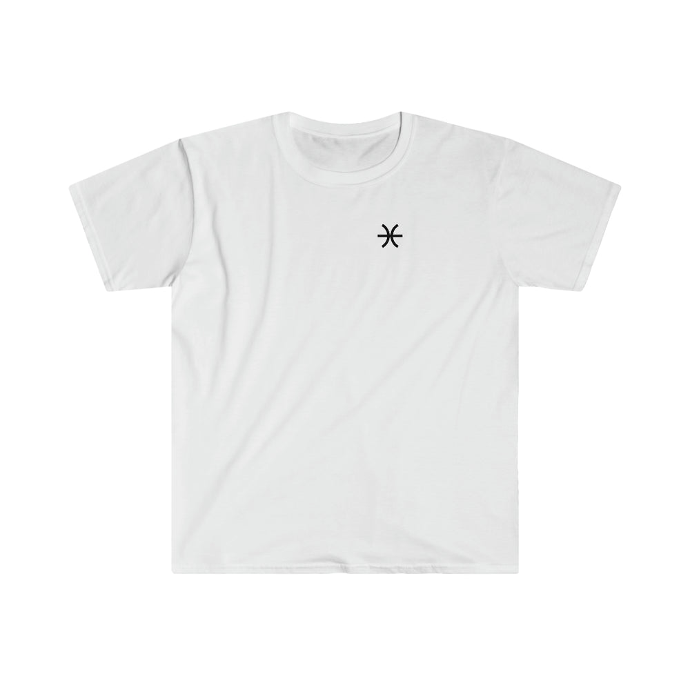 Pisces Card Softstyle Tee - TalkPeng