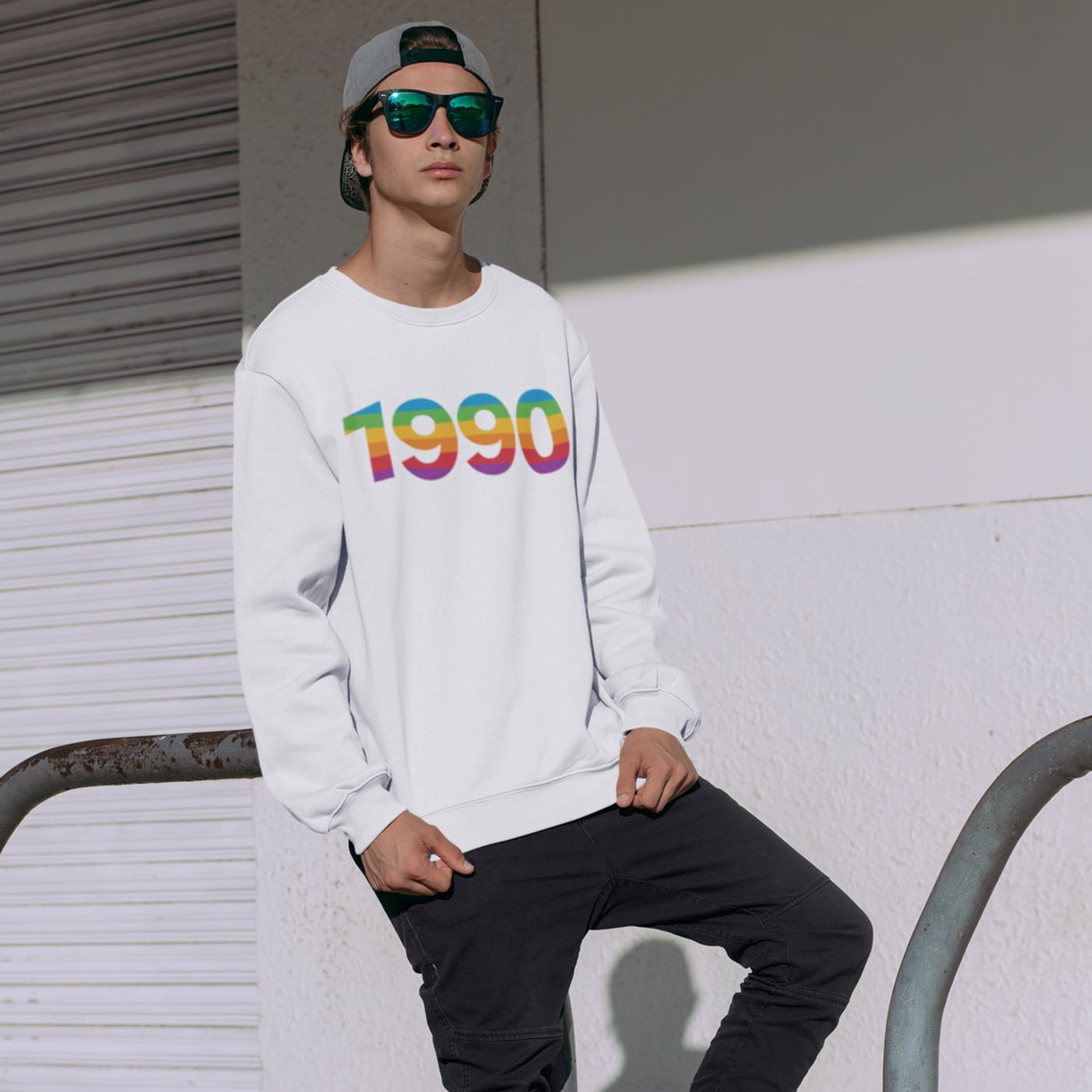 1990 'Spectrum' Sweater - TalkPeng