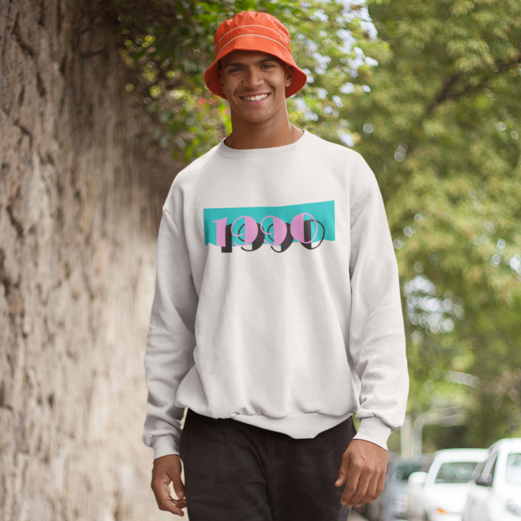 1990 Pink Skies Sweater - TalkPeng