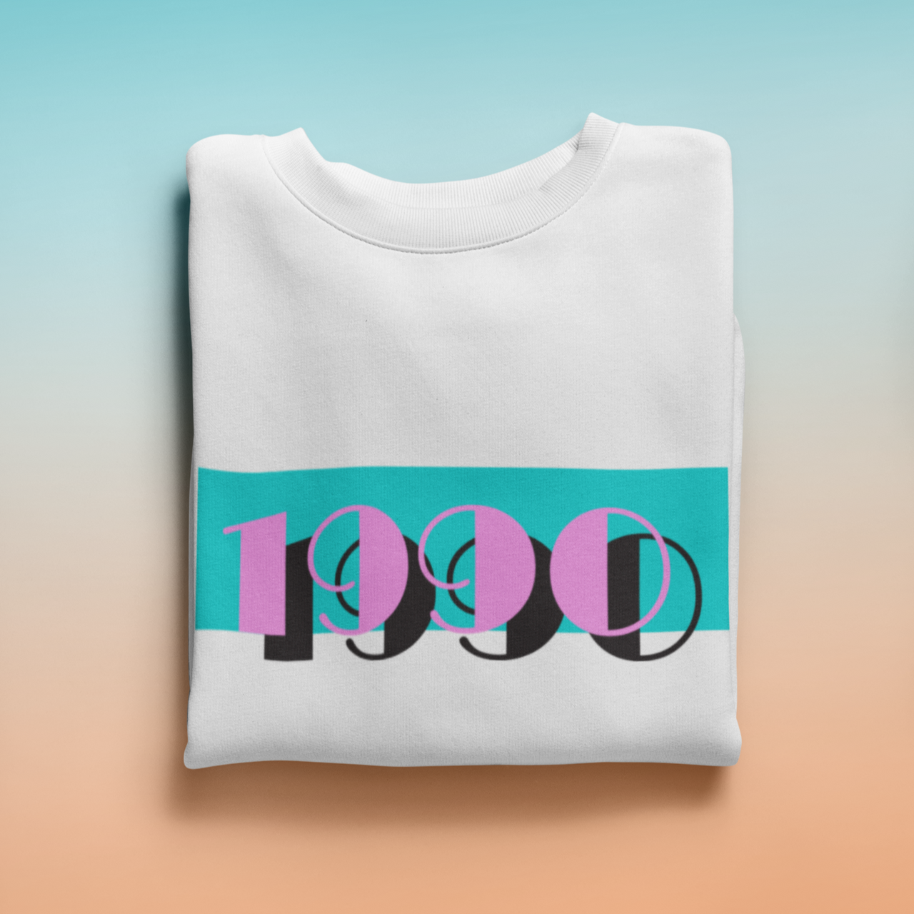 1990 Pink Skies Sweater - TalkPeng