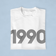 1990 Retro Black Tee - TalkPeng