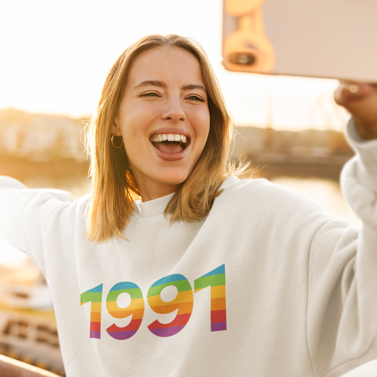 1991 'Spectrum' Sweater - TalkPeng