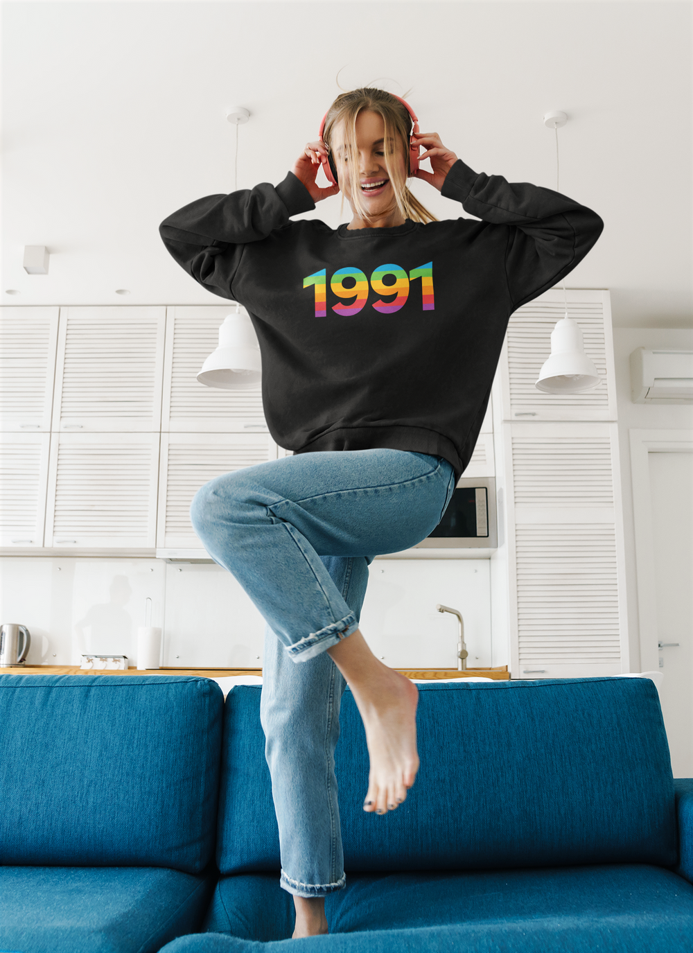 1991 'Spectrum' Sweater - TalkPeng