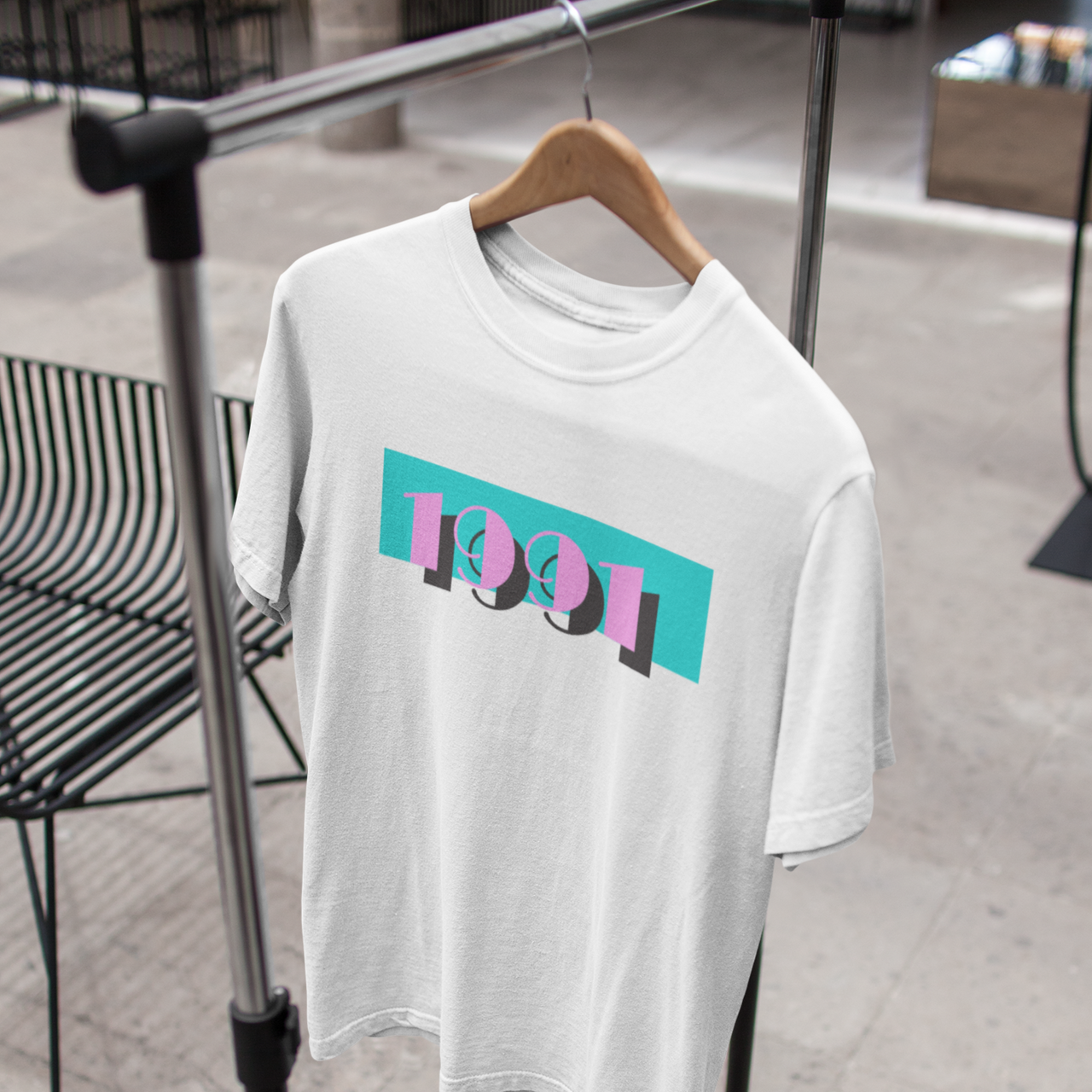1991 Tee 'Pink Skies' - TalkPeng