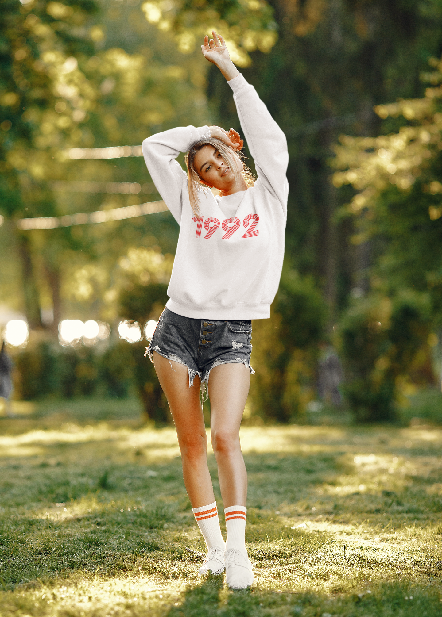 1992 Retro Red Unisex Sweater - TalkPeng