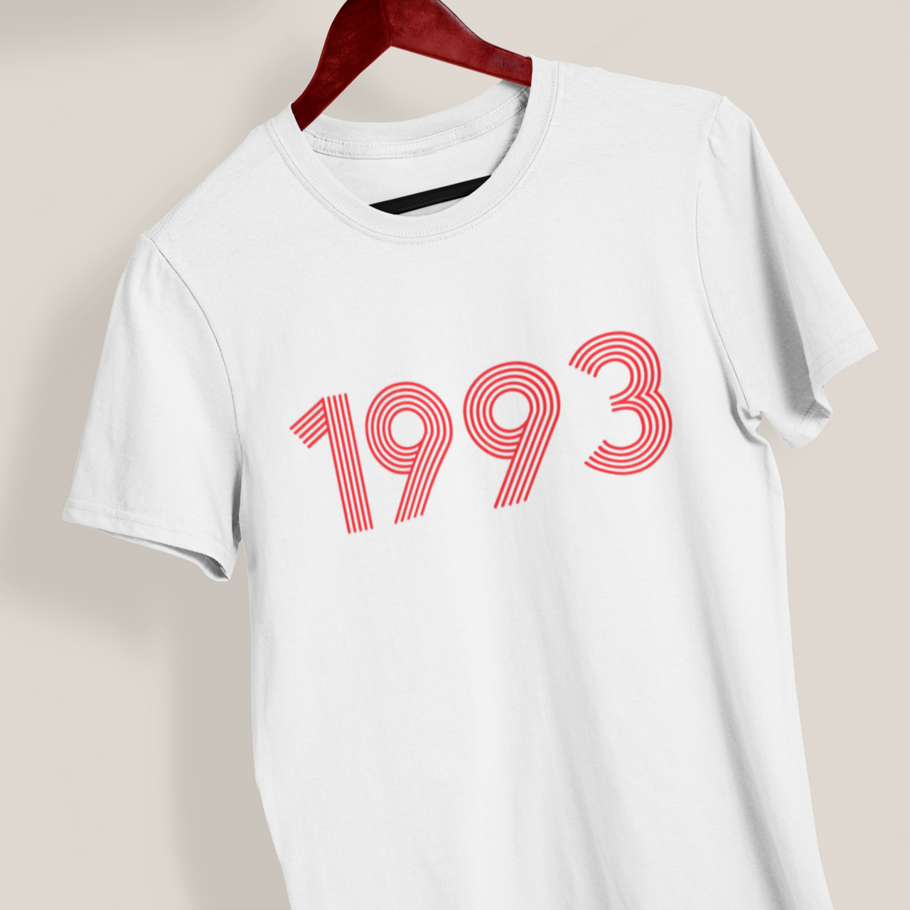 1993 Retro Red Tee - TalkPeng
