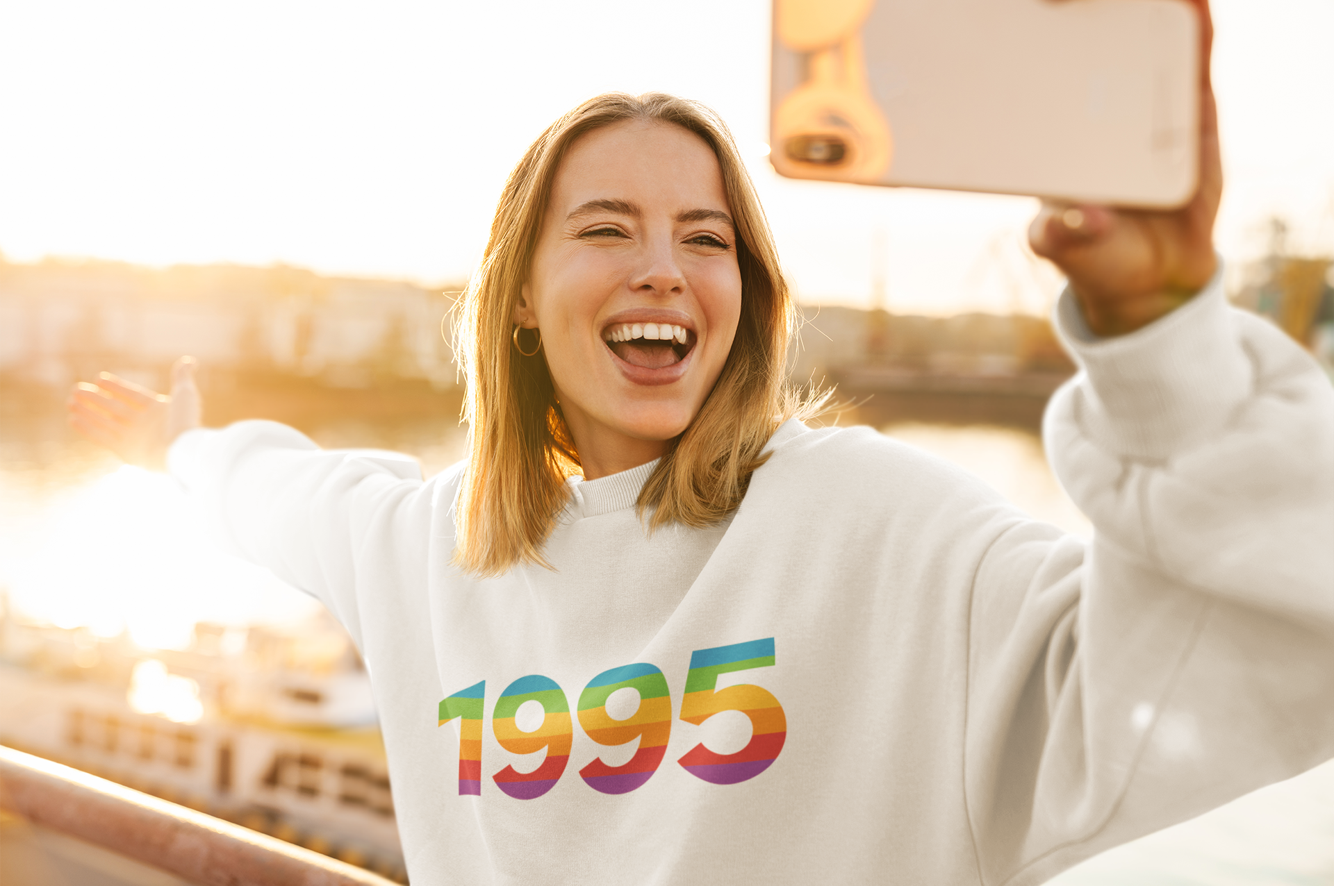 1995 'Spectrum' Sweater - TalkPeng