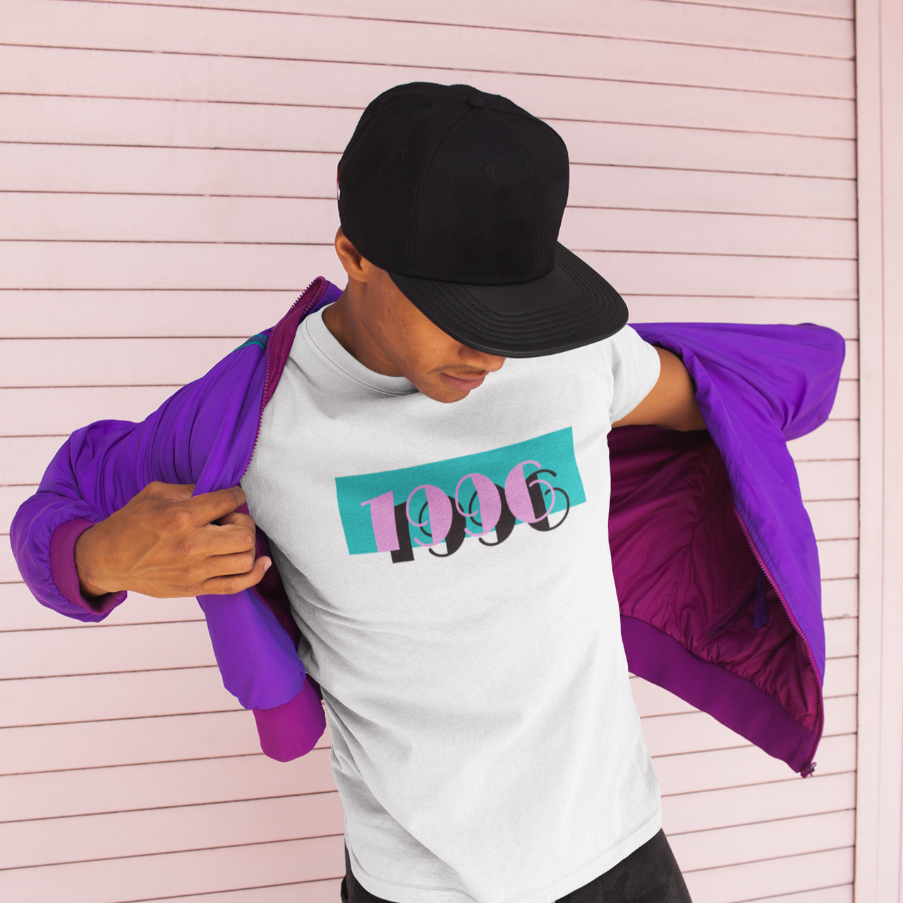 1996 Pink Skies Softstyle Tee - TalkPeng