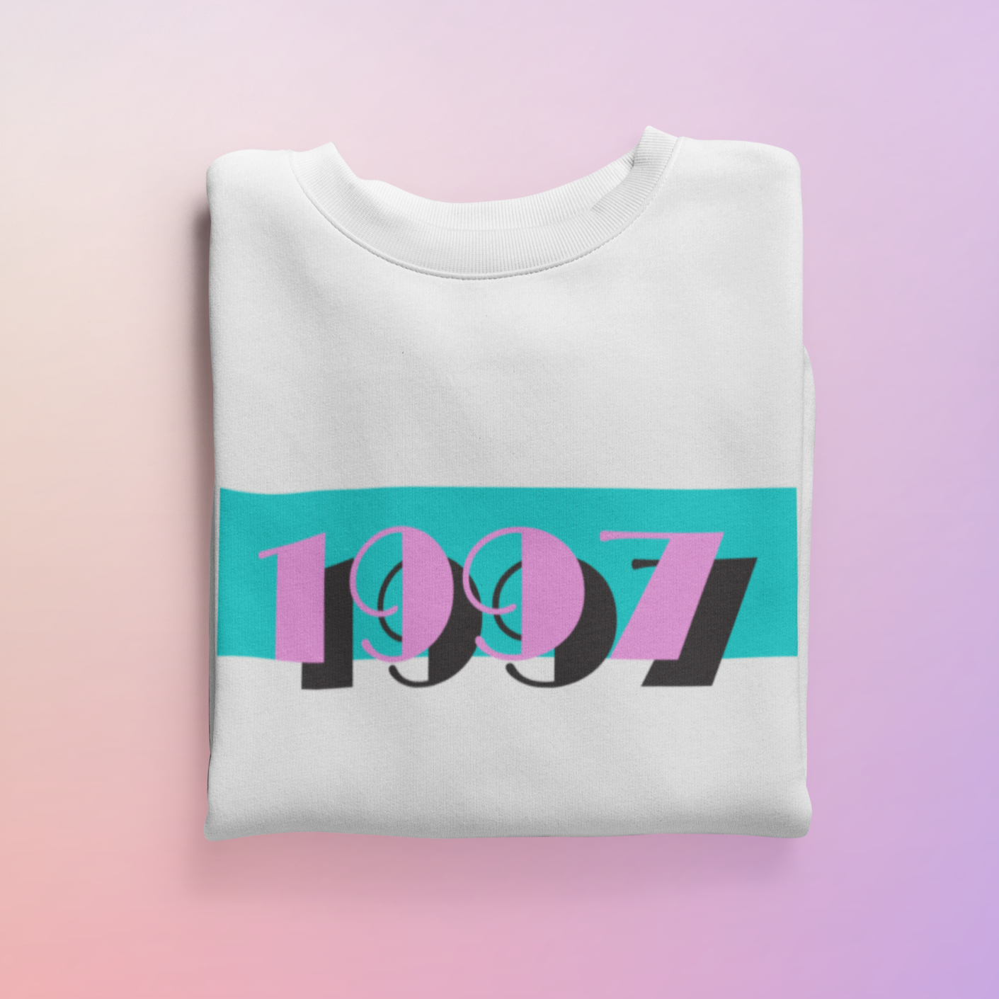 1997 Pink Skies Sweater - TalkPeng