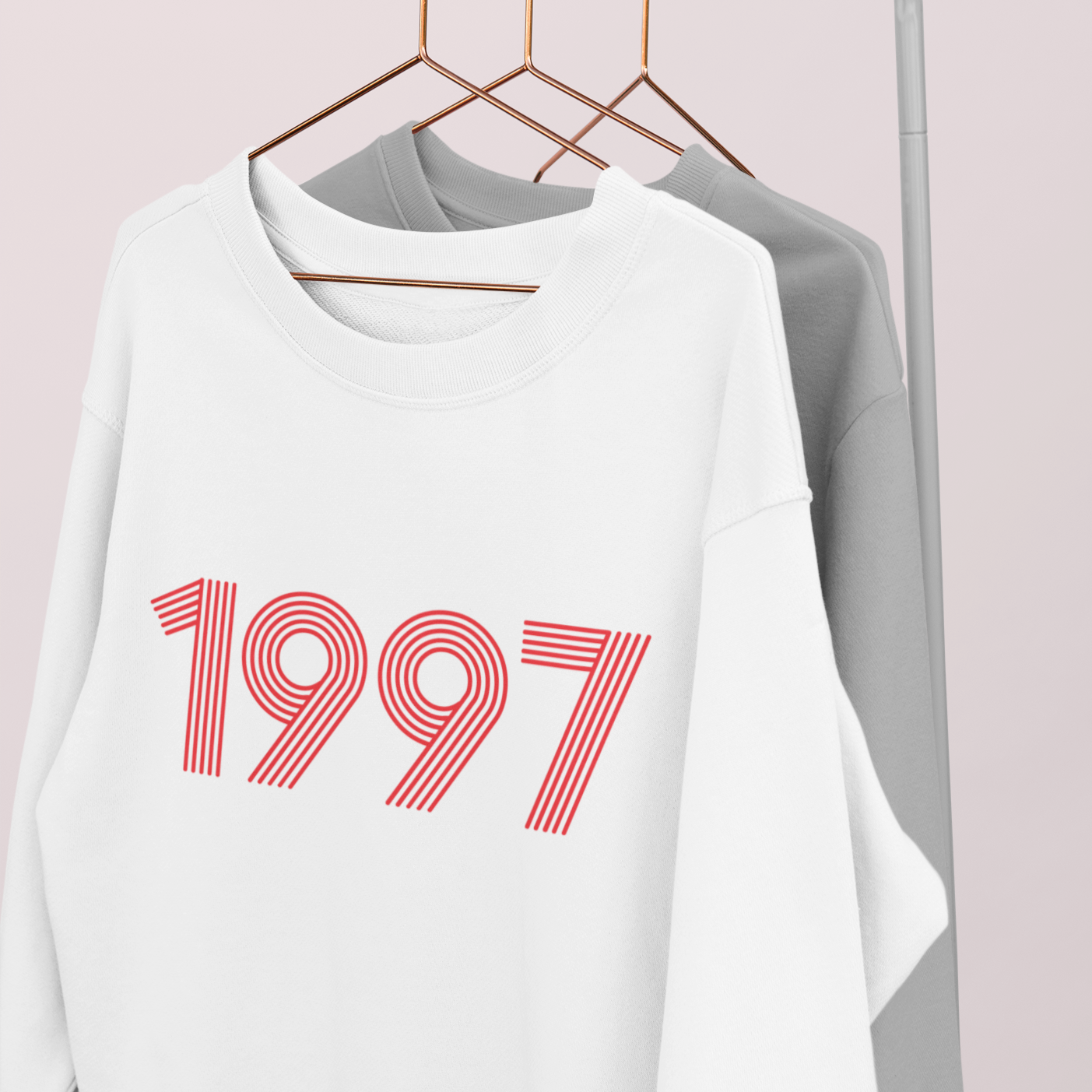 1997 Retro Red Sweater - TalkPeng