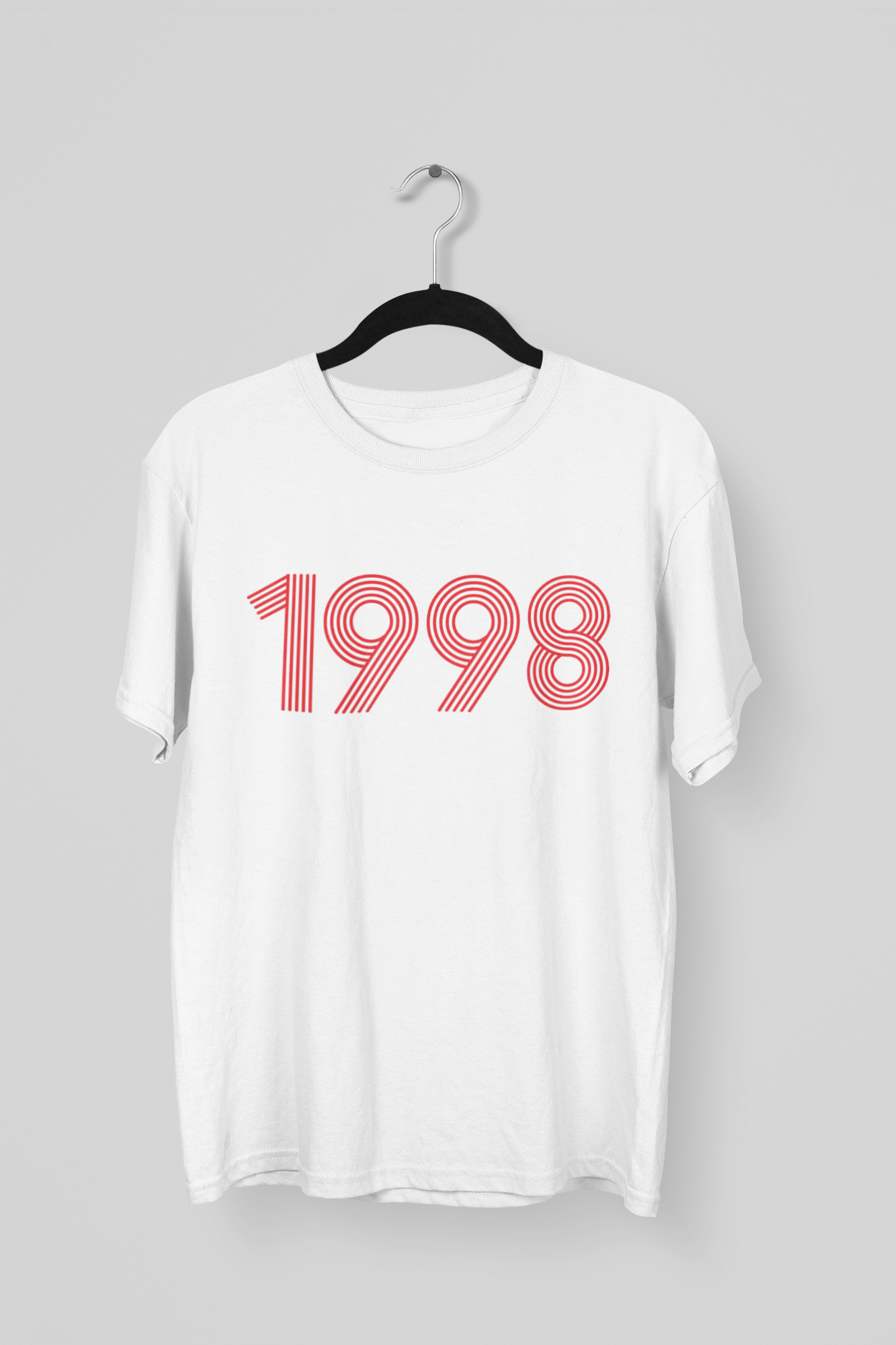 1998 Retro Red Softstyle Tee - TalkPeng
