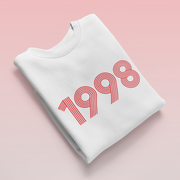 1998 Retro Red Sweater - TalkPeng