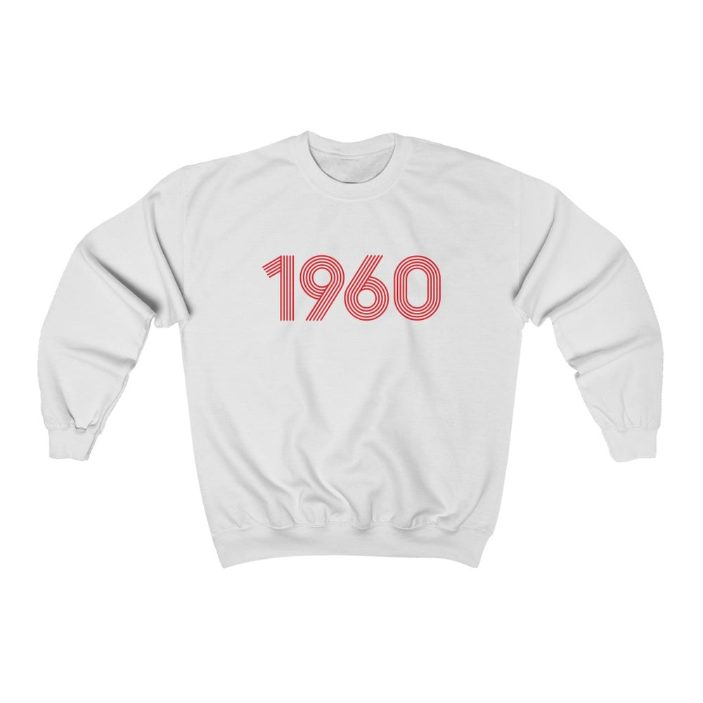 1960 Retro Red Sweater - TalkPeng