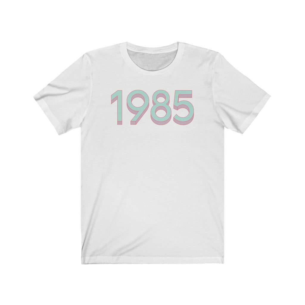 1985 'Mint/Pink' Tee - TalkPeng