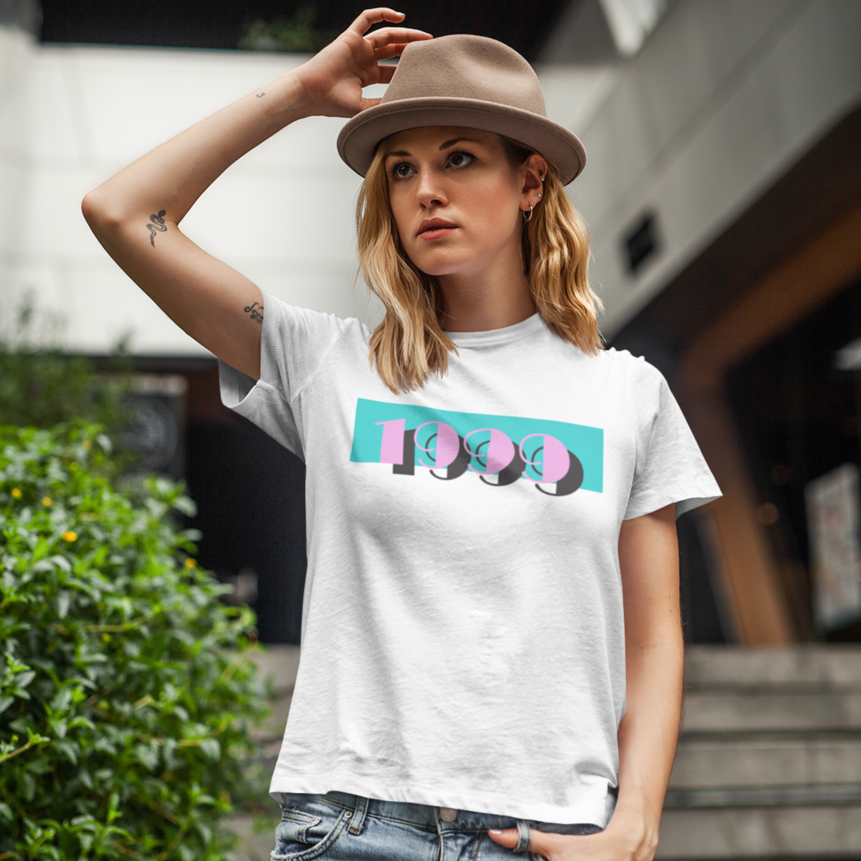 1999 Pink Skies Softstyle Tee - TalkPeng