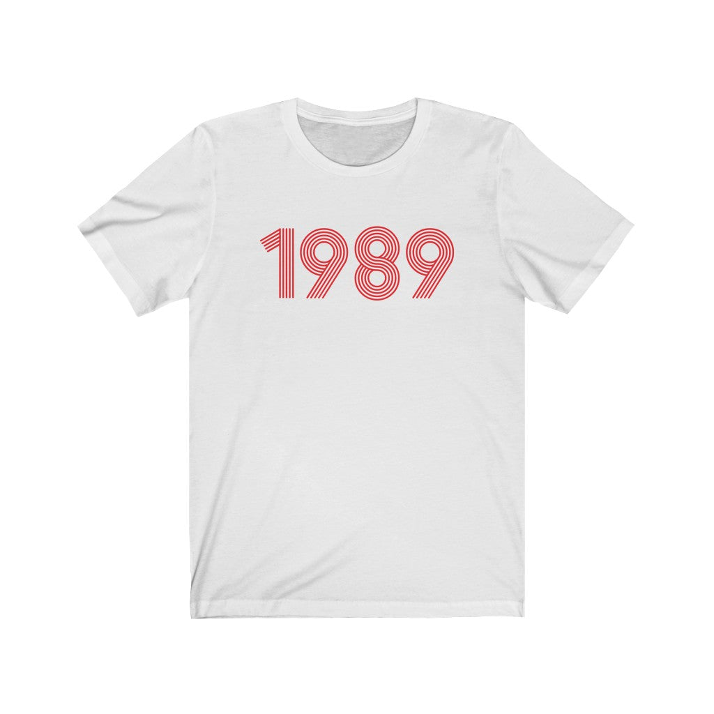 1989 Retro Red Tee - TalkPeng