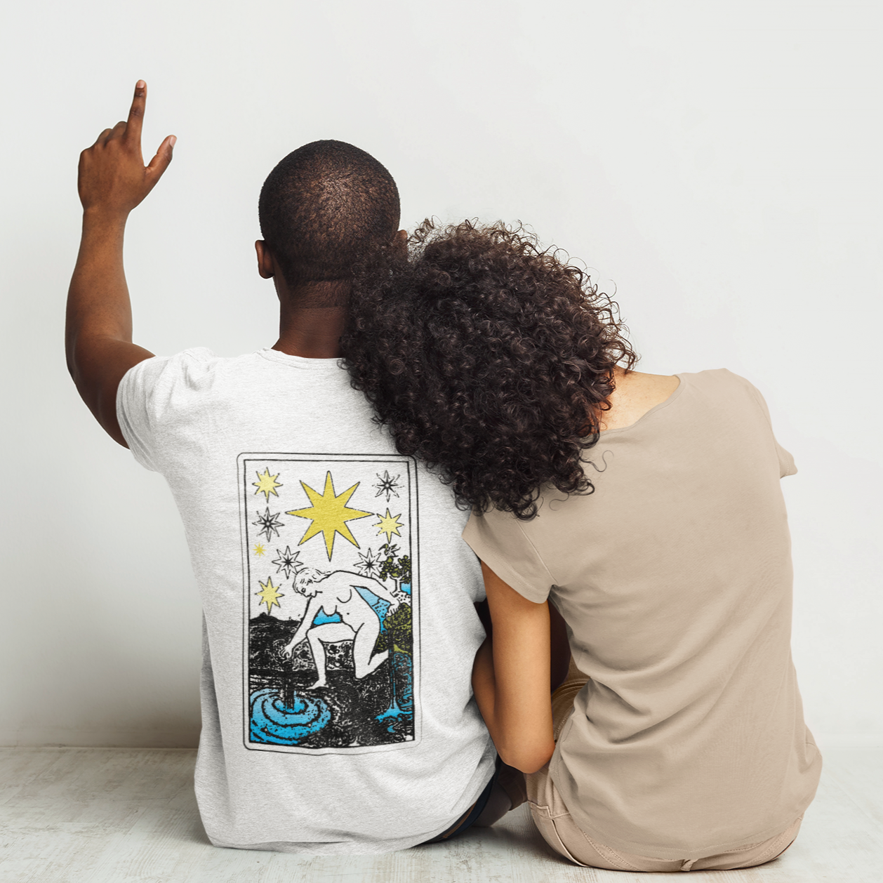 Aquarius Card Softstyle Tee - TalkPeng