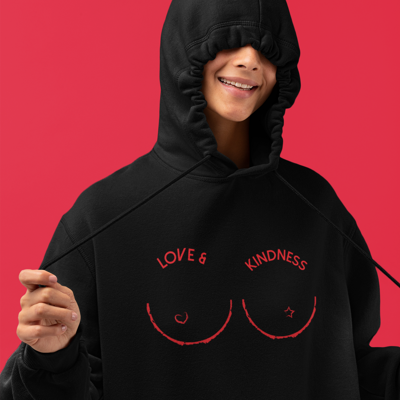 Love & Kindness Hoodie - TalkPeng
