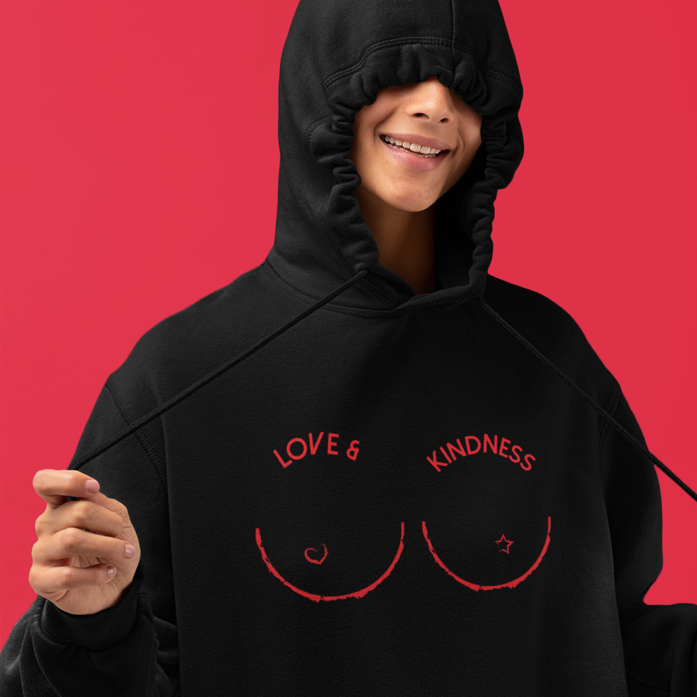 Love & Kindness Hoodie - TalkPeng