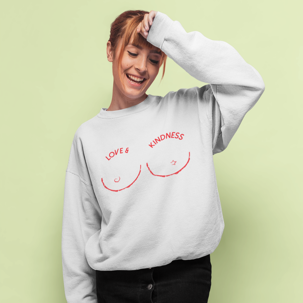 Love & Kindness Sweater - TalkPeng