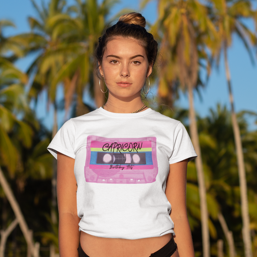 Capricorn Birthday Hits SoftstyleTee - TalkPeng