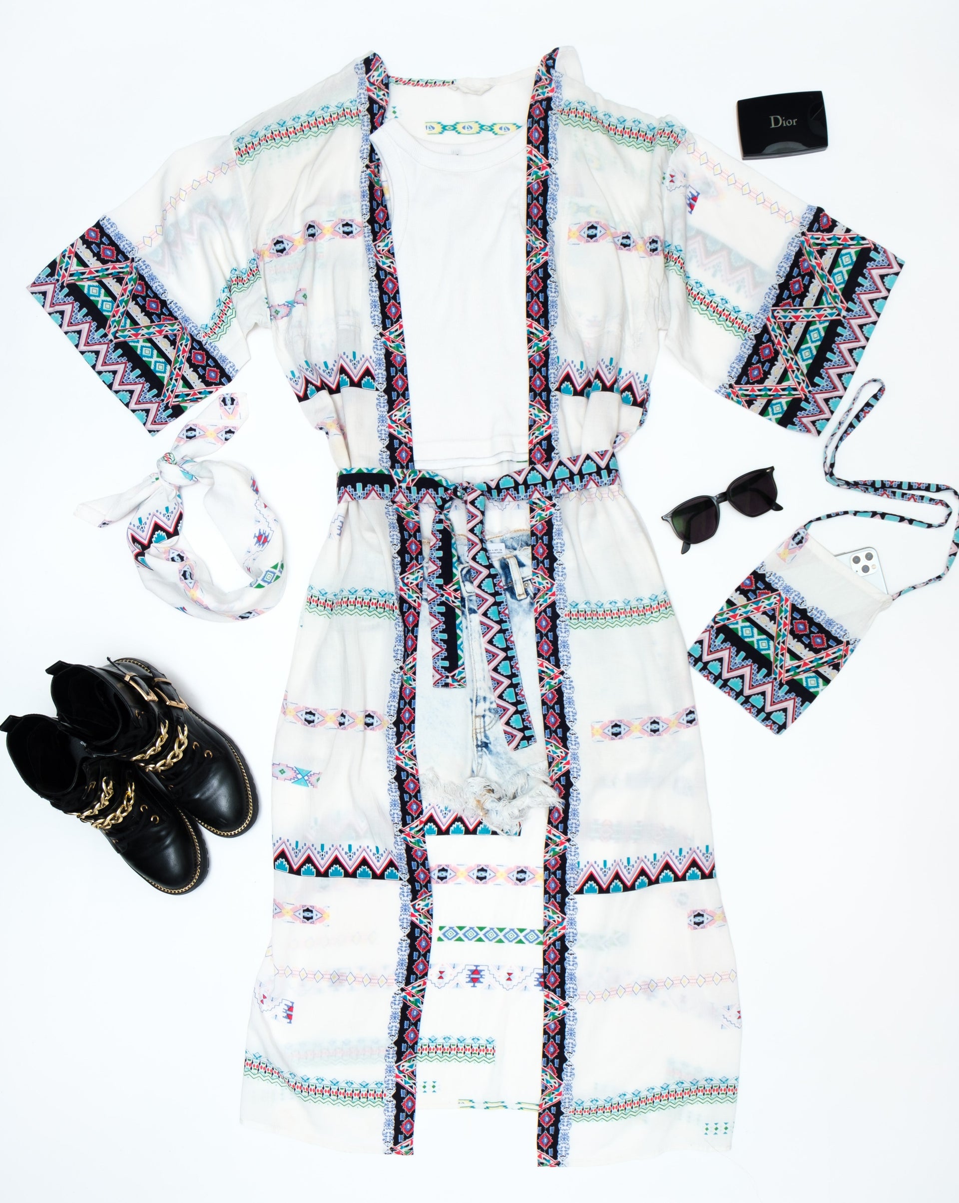 'The Air' Kimono Set - TalkPeng