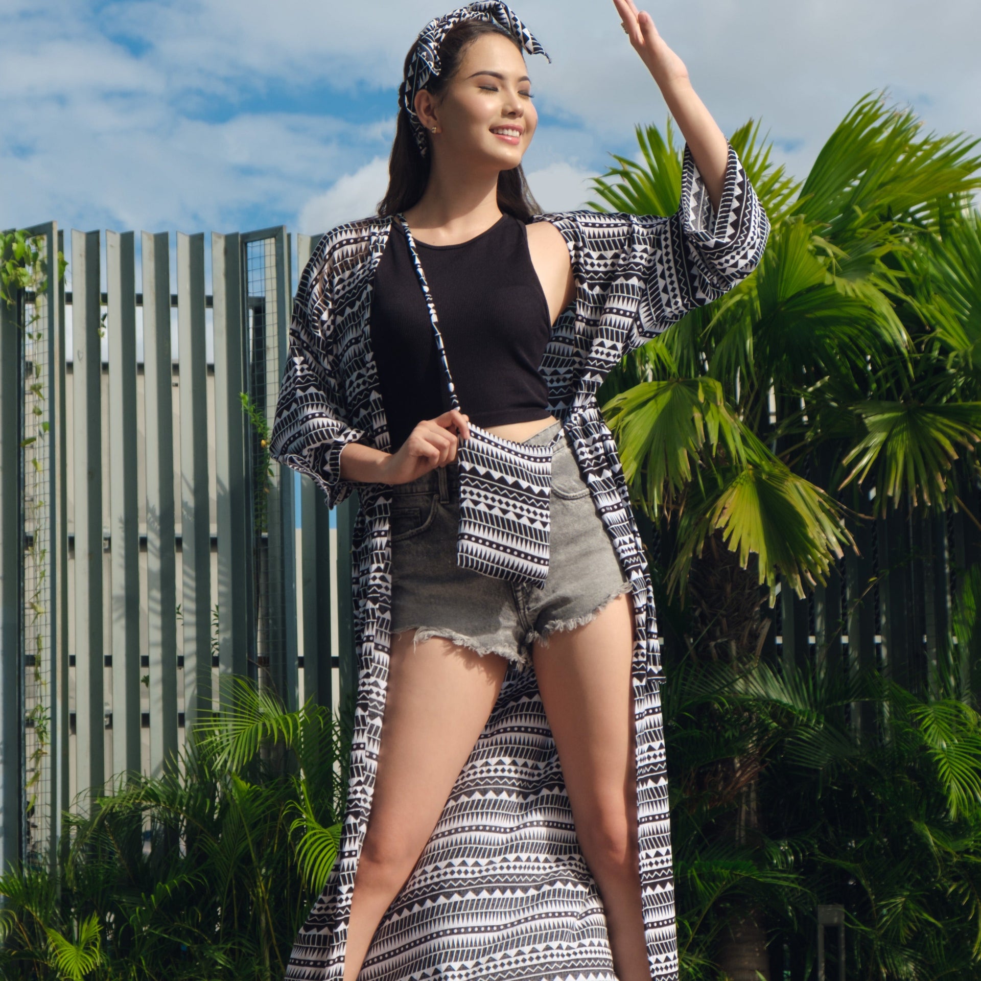 'The Night' Kimono Set - TalkPeng