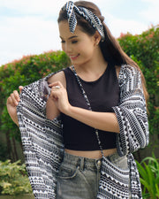 'The Night' Kimono Set - TalkPeng