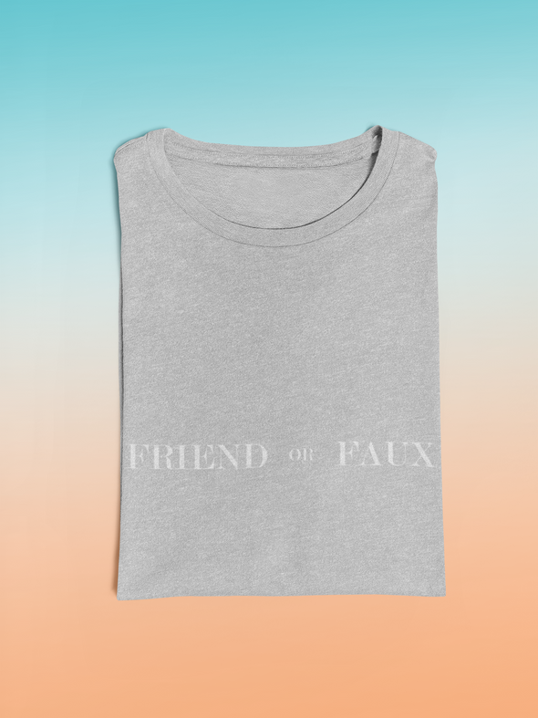 Friend or Faux Softstyle Tee - TalkPeng