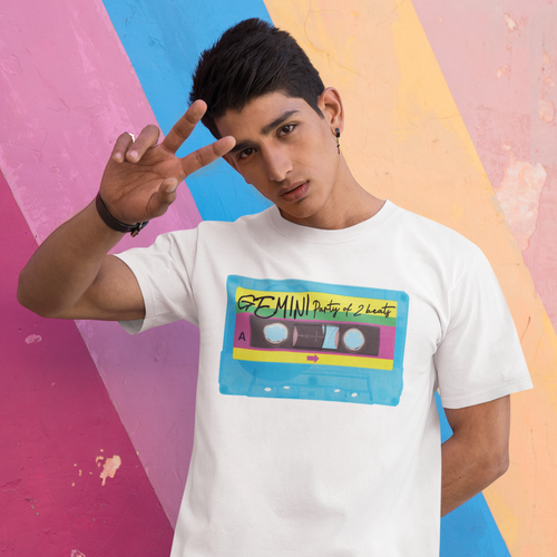 Gemini Party of 2 Softstyle Tee - TalkPeng