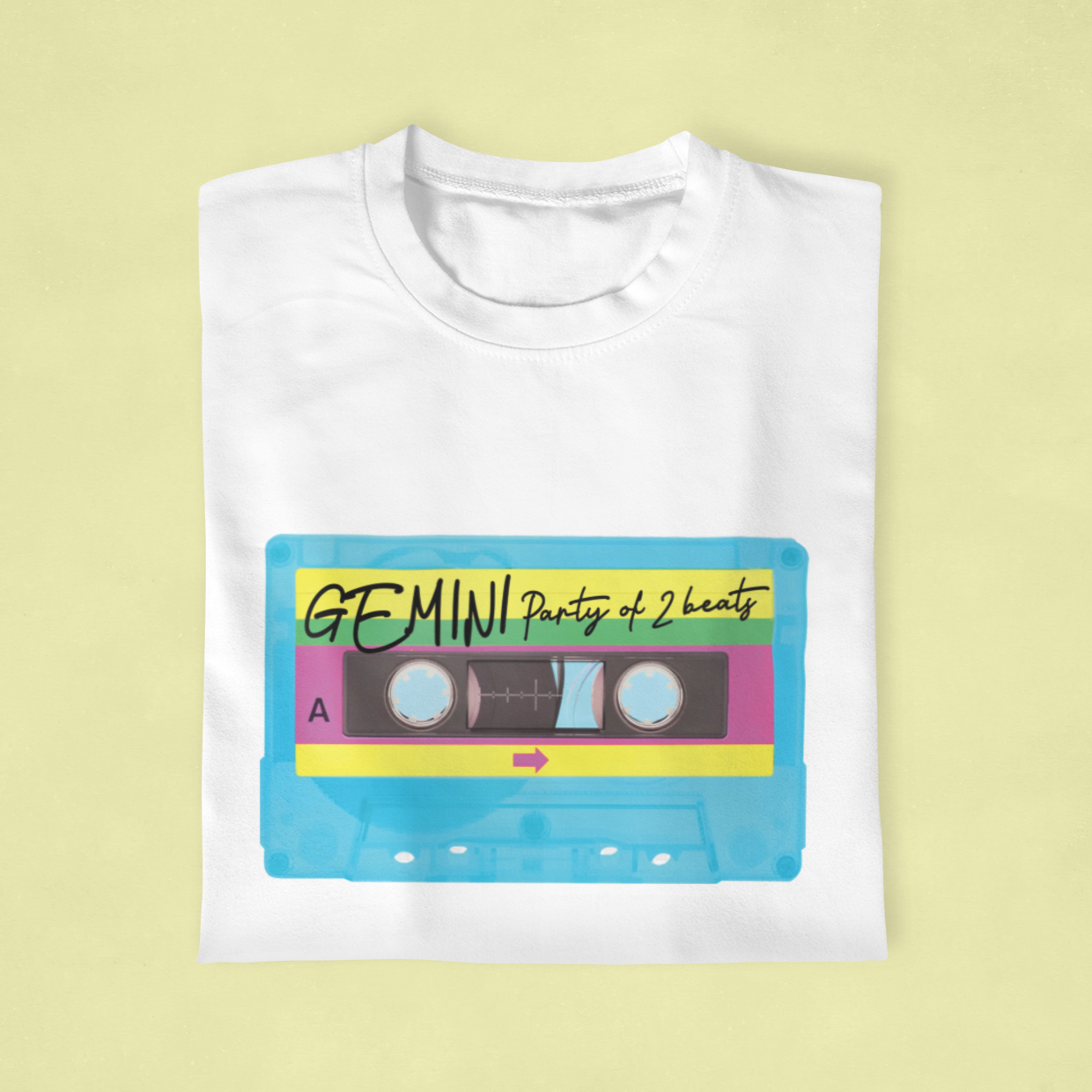 Gemini Party of 2 Softstyle Tee - TalkPeng