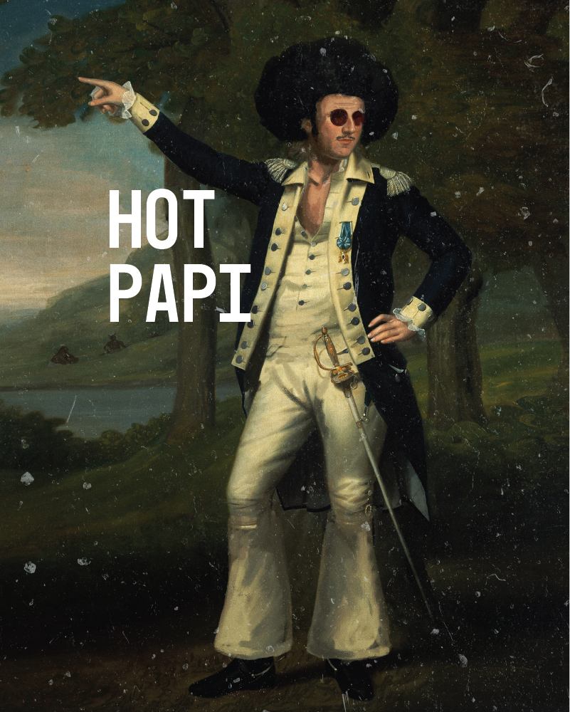 Hot Papi : Vintage Mood Softstyle Tee - TalkPeng