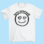 Love Yourself B&W Tees - TalkPeng