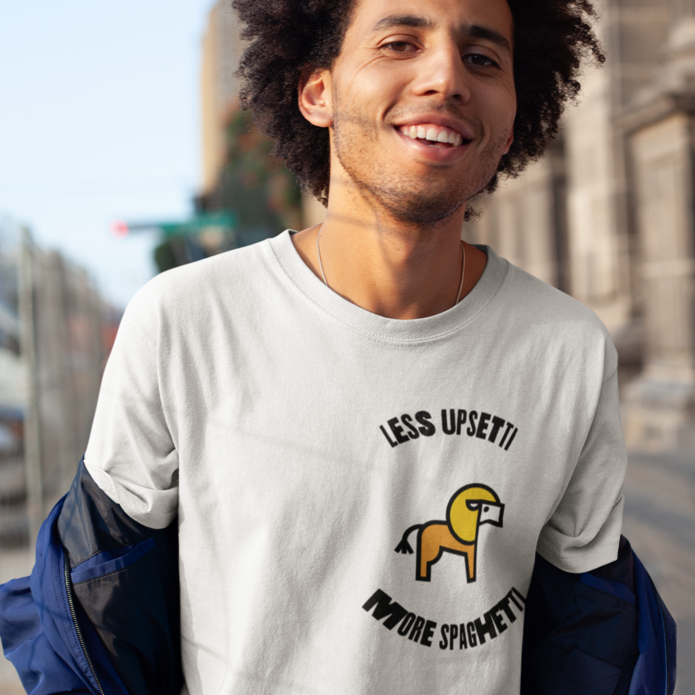 Less upsetti, more spaghetti Tee - TalkPeng