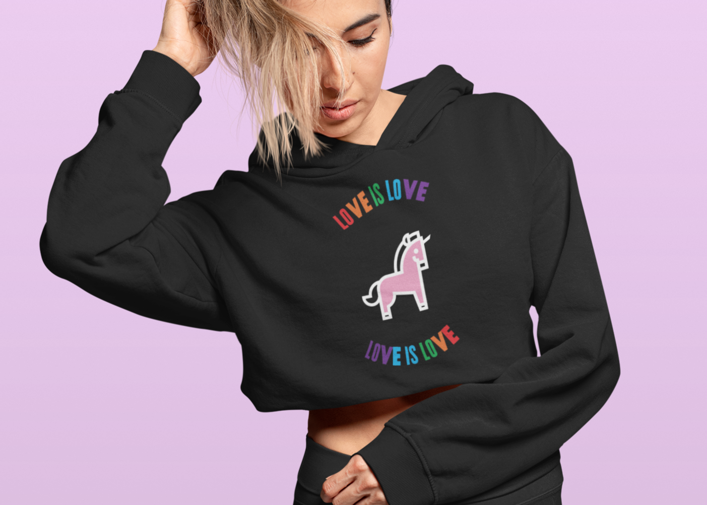 Love is love is love Hoodie - TalkPeng