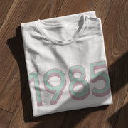 1985 'Mint/Pink' Tee - TalkPeng